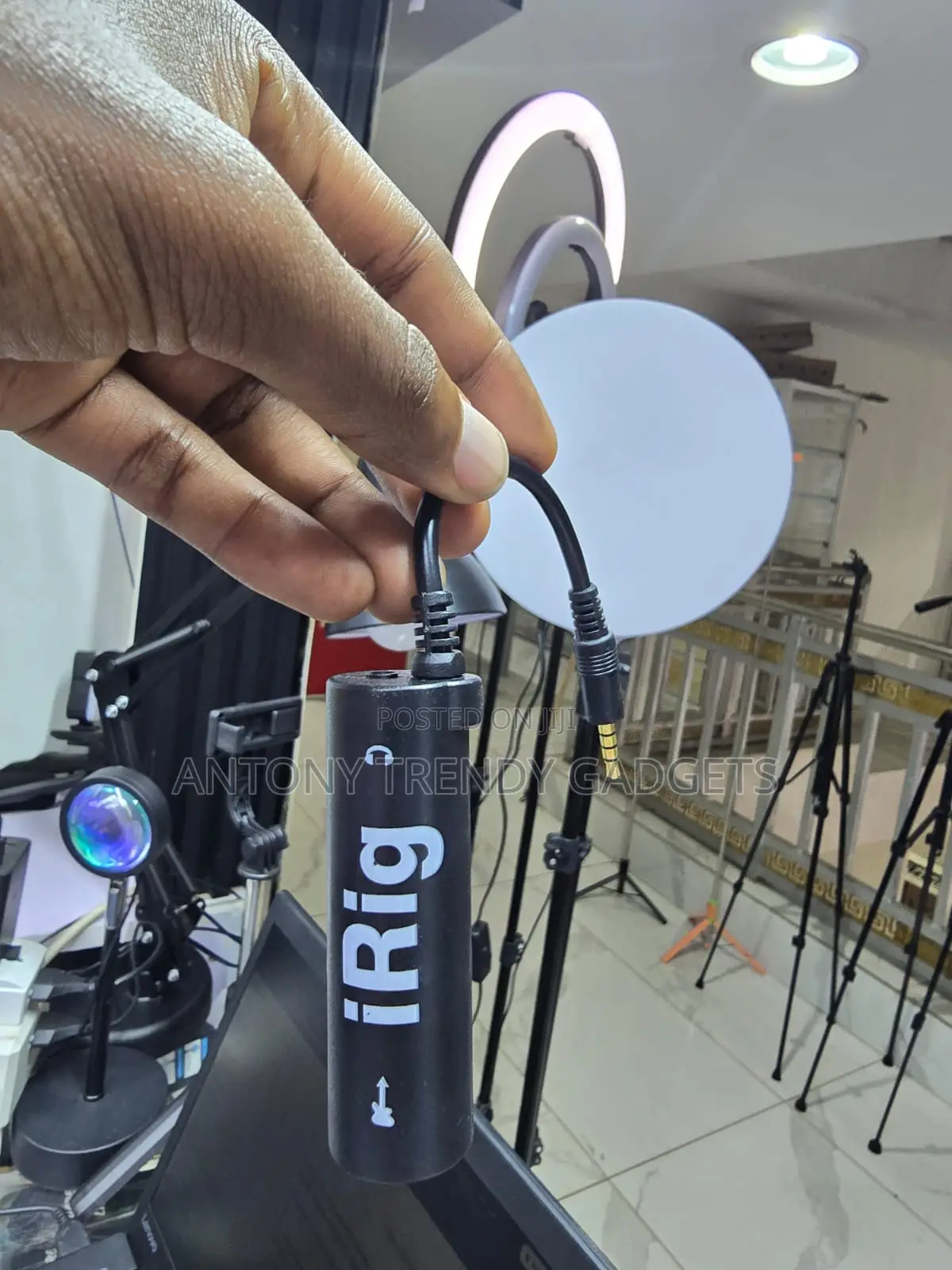 iRig Mobile Audio Interface for Guitar Bass Music Apps
