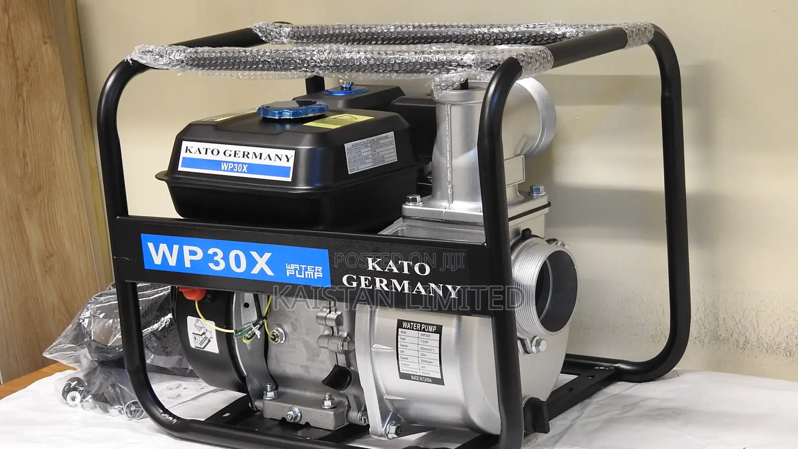 Kato Germany 3" Petrol Water Pump Perfect for Crop Field Irrigation