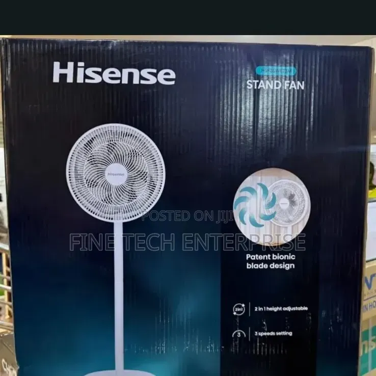 16 Inches Hisense Standing Fan With Fan Power Saving 65%