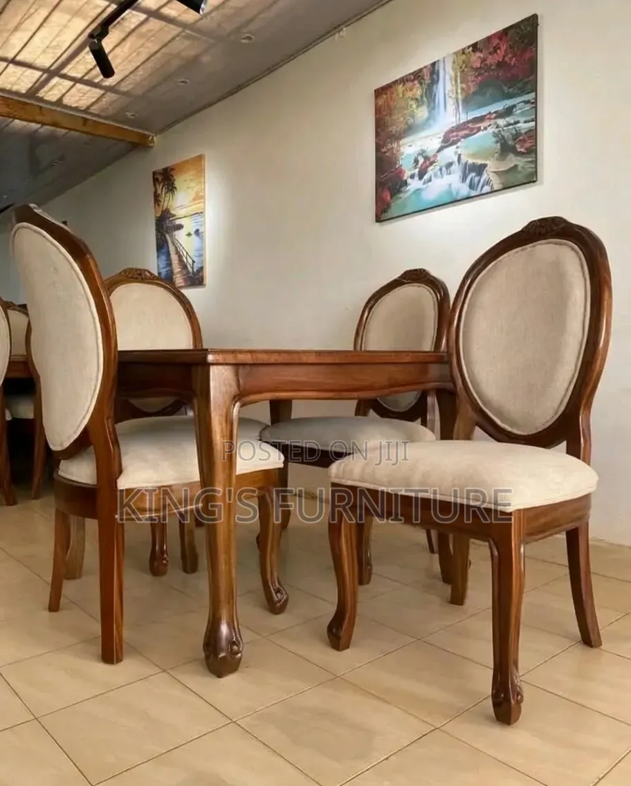 4 Seater Mahogany Dining Table