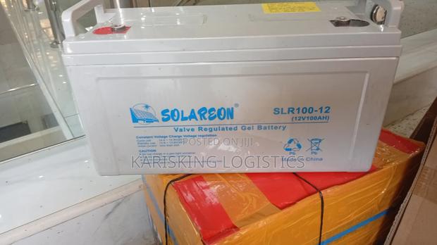 Solareon 100 Ah Gel Battery 12volts - thumbnail 2