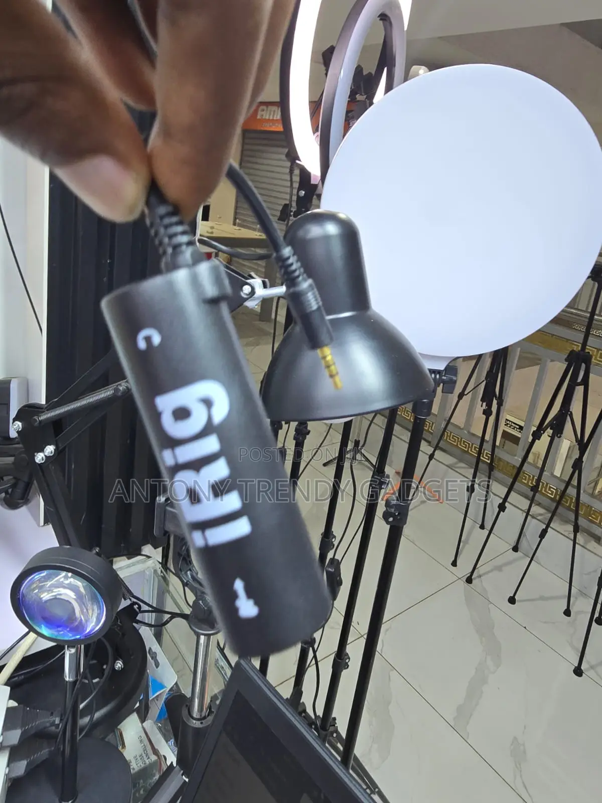 iRig Portable Guitar Recording Adapter for Phones Tablets