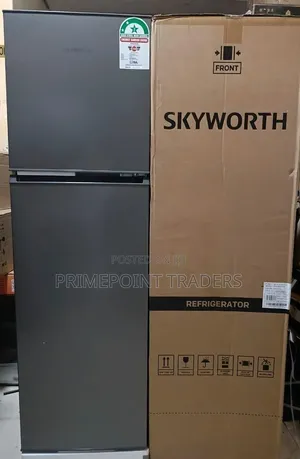 Skyworth 158L Double Door Fridge,Keep Food Fresher for Longer