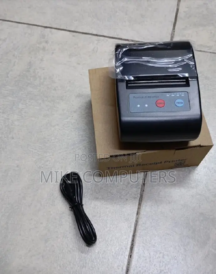 New P58e Portable Bluetooth Thermal Receipt Printer 58mm