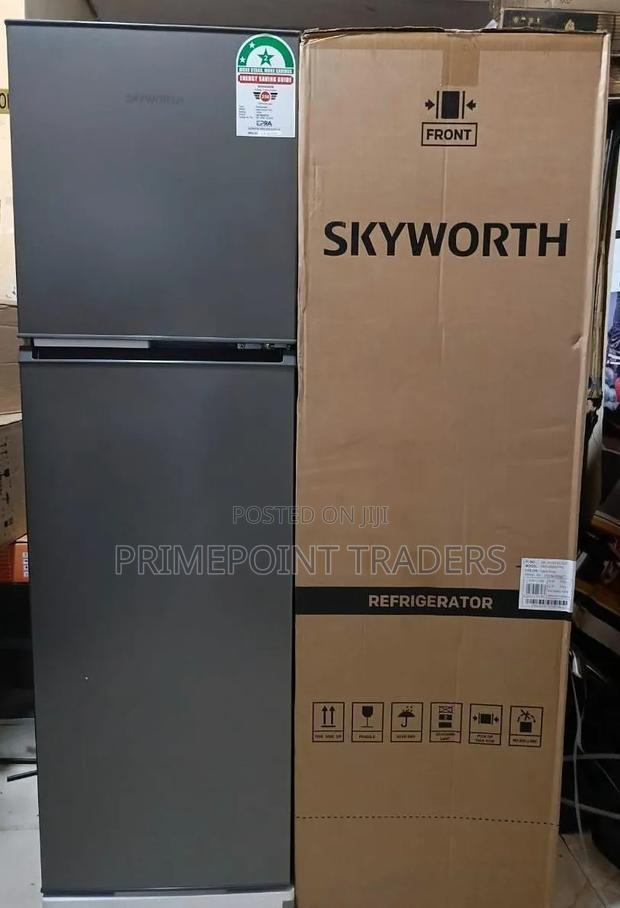 Skyworth 158 Litres Double Door Refrigerator – Smart Cooling