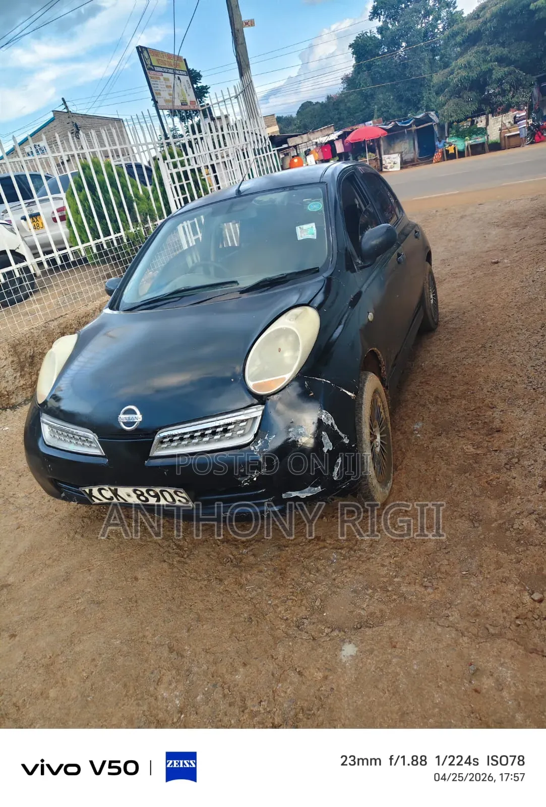 Nissan March 1.2 FWD 2010 Black
