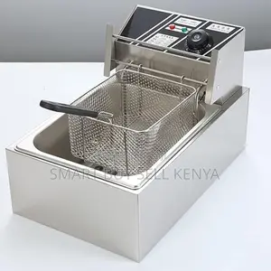Stable Base 4l/6l/10l Electric Single Tank Stainless Steel Deep Fryer