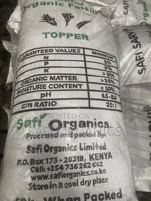 Safi Topper Organic Top Dressing Fertilizer