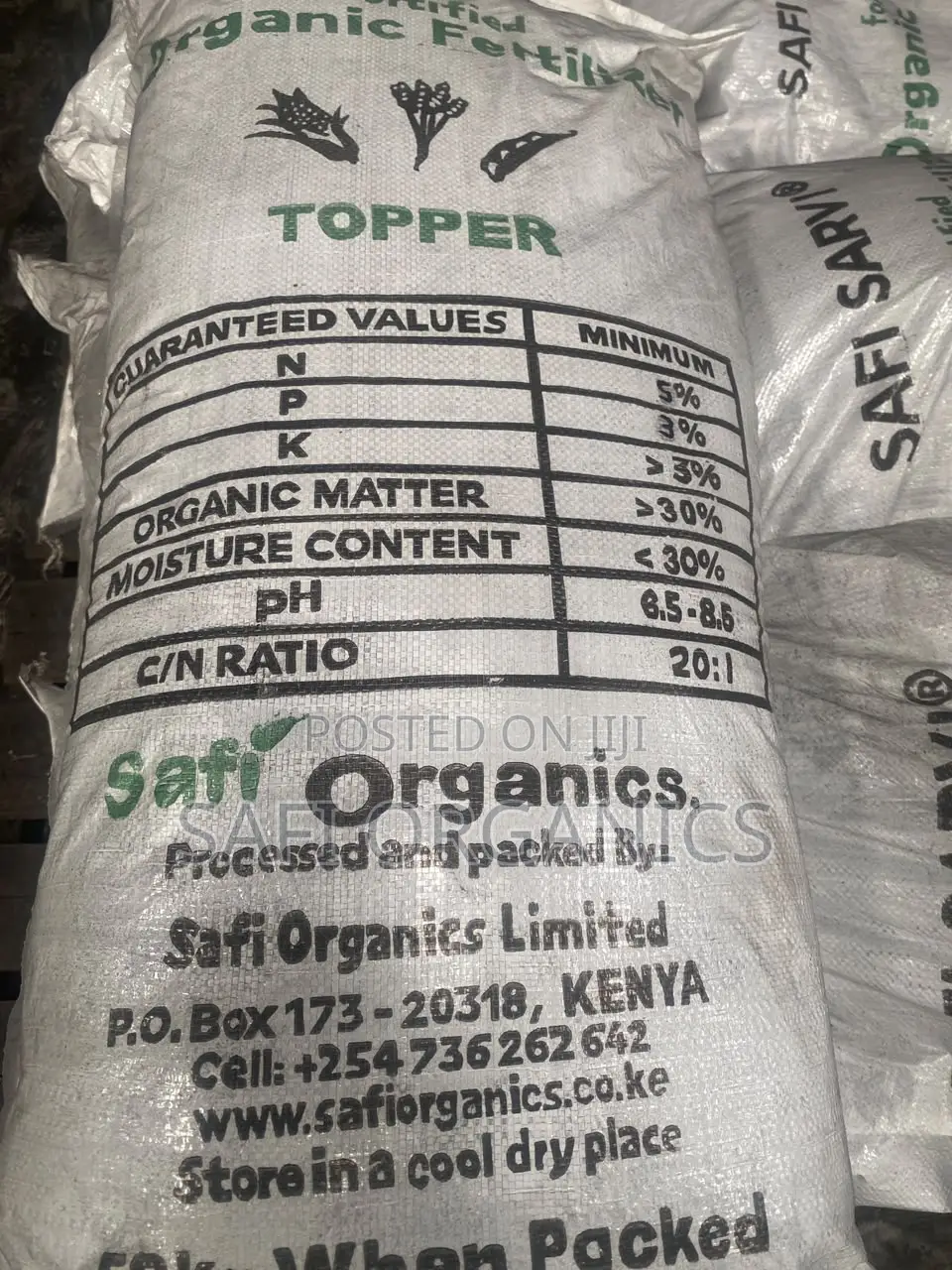 Safi Topper Organic Top Dressing Fertilizer