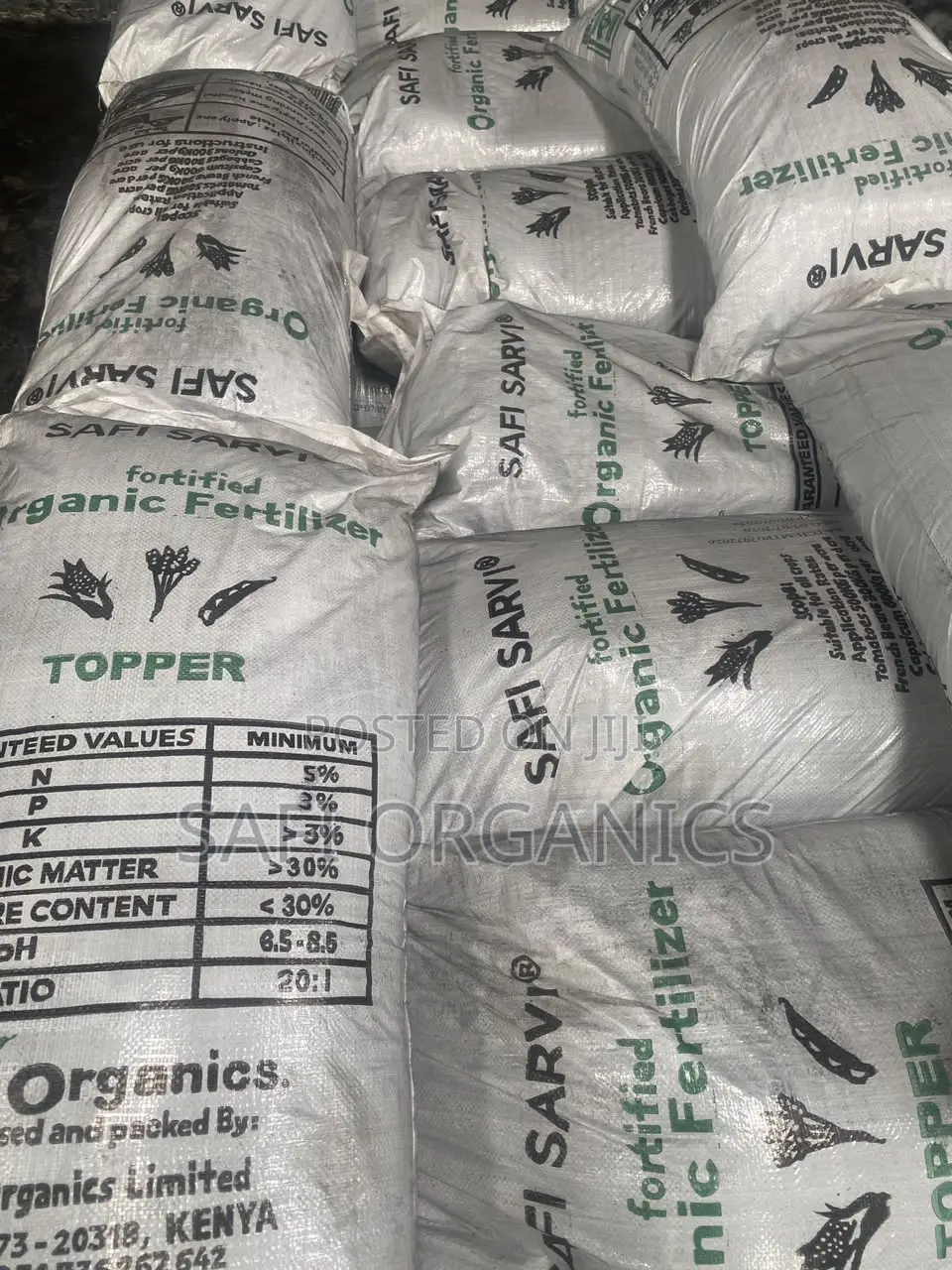 Safi Topper Organic Top Dressing Fertilizer