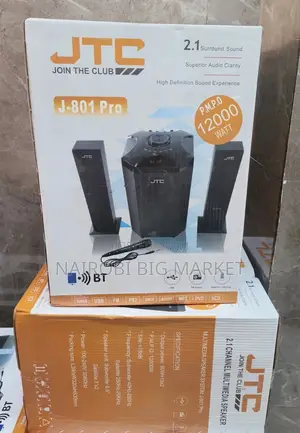 JTC Mtungi 2.1ch Hometheatre-Bt/Fm