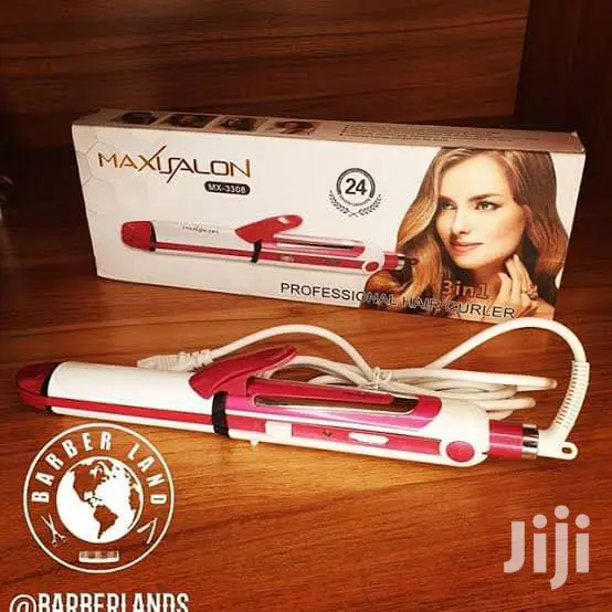 Straightener With Flat Iron And Curl
