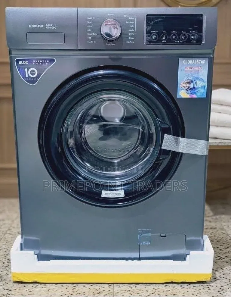 Globalstar 8KG GS-800GT Front Load Washer With BLDC Inverter Motor