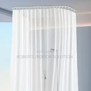 Curved Curtain Rails for Windows