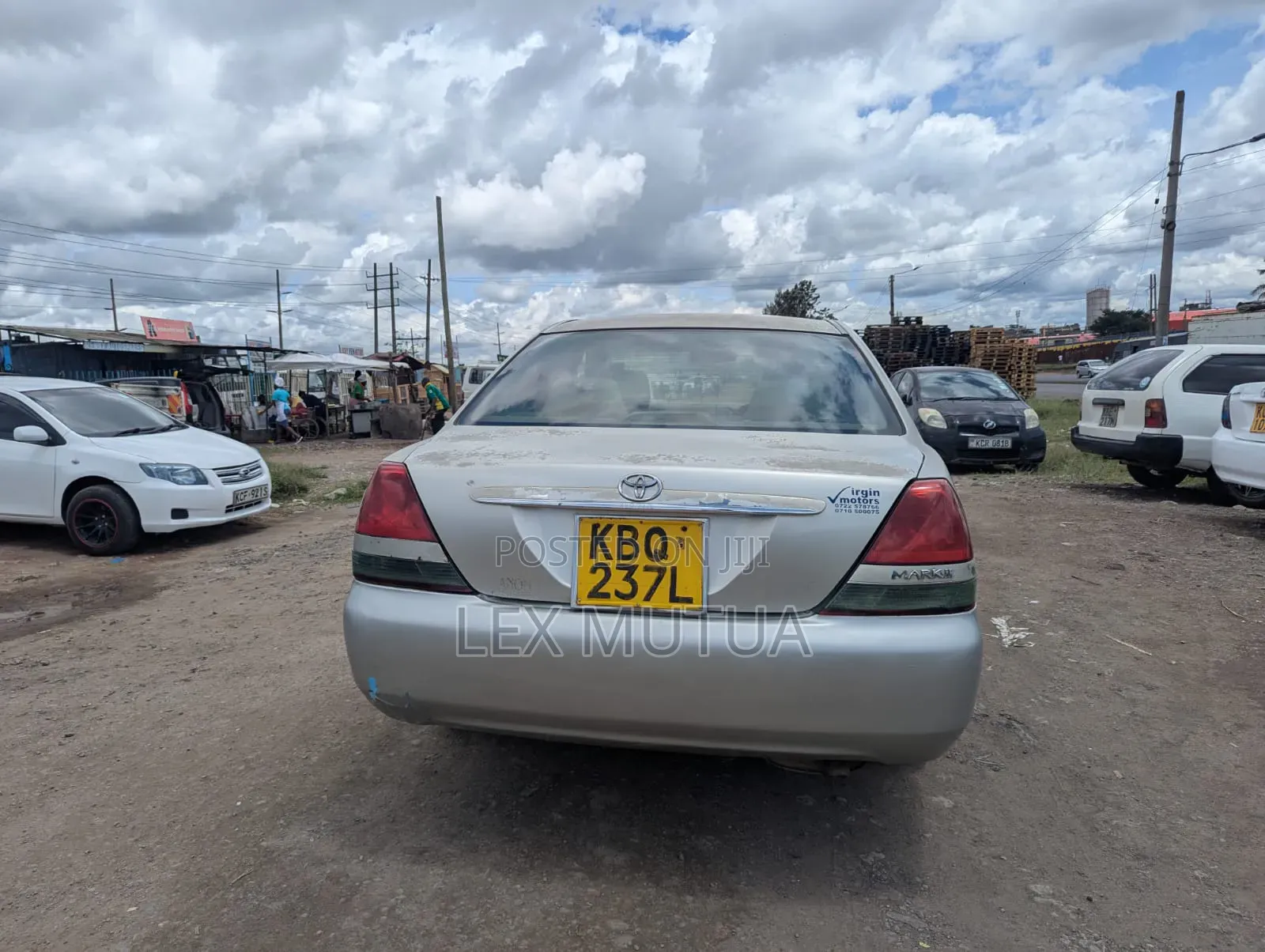 Toyota Mark II 2001 Silver