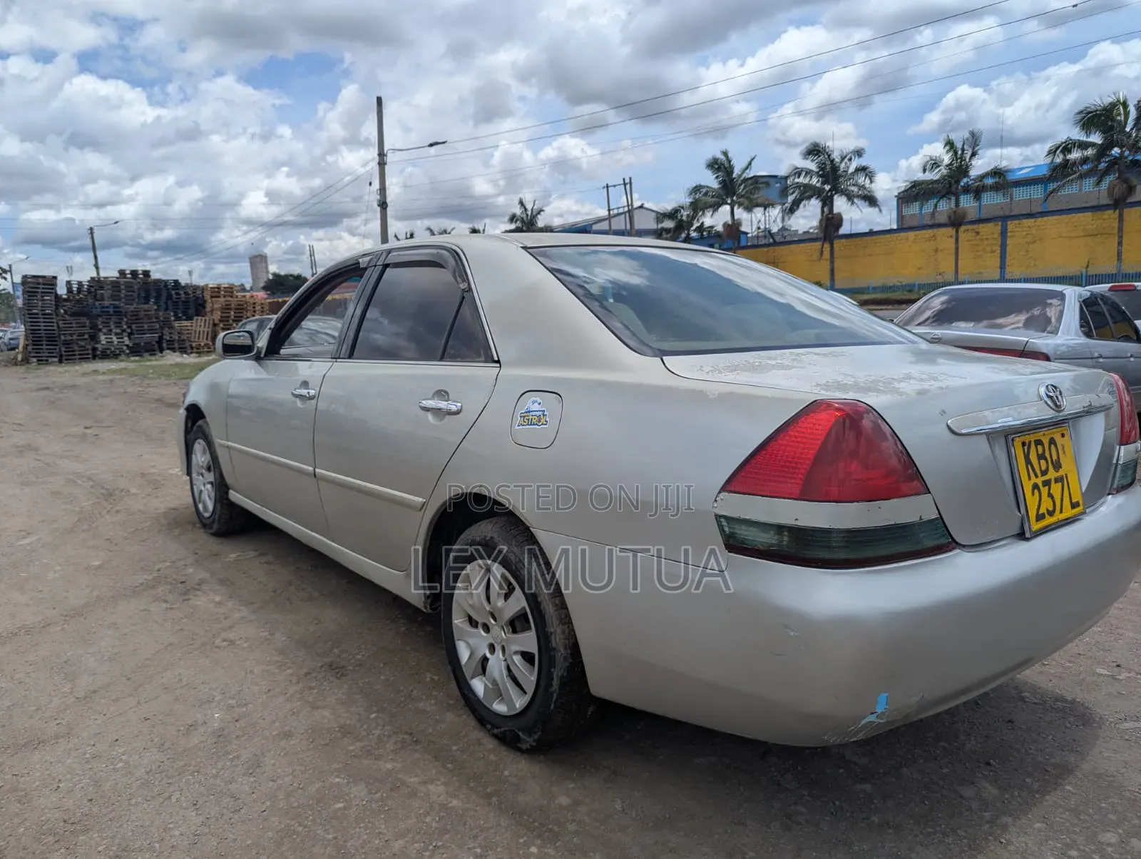 Toyota Mark II 2001 Silver