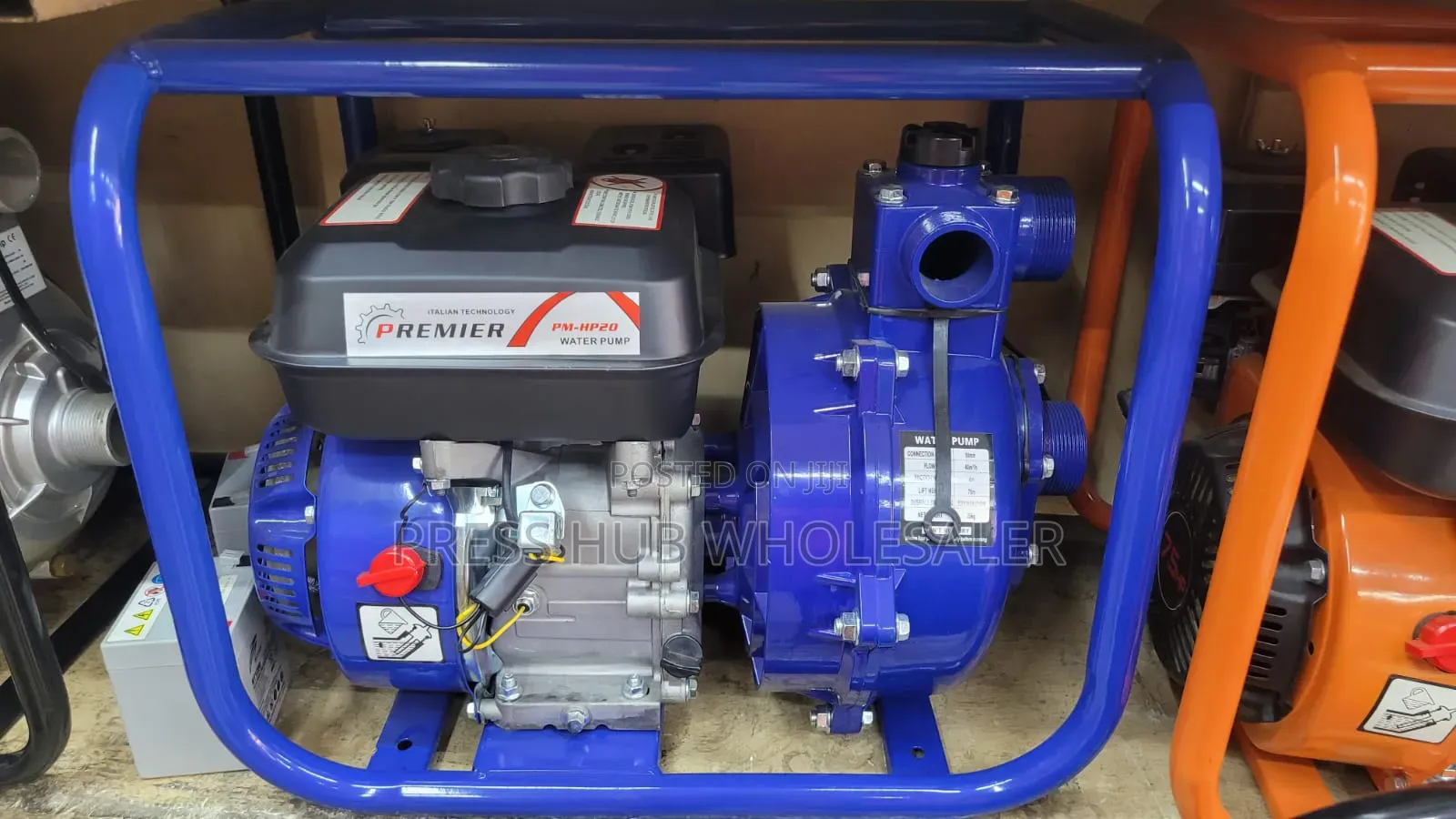 Premier PM-HP20 Petrol Water Pump – High-Performance Irrigation