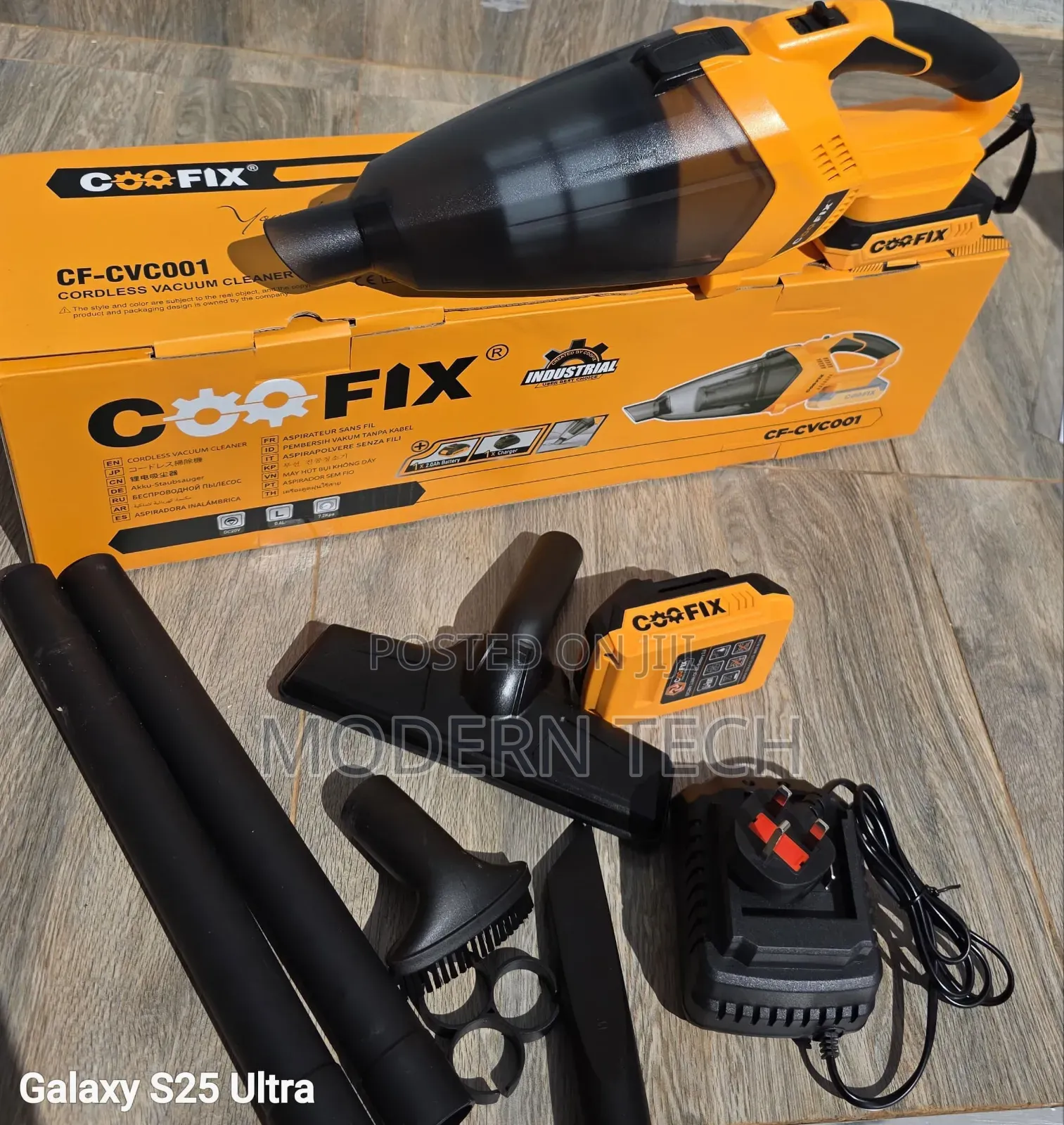 Coofix Cordless Vacuum Cleaner – Compact, Powerful Easy to Use