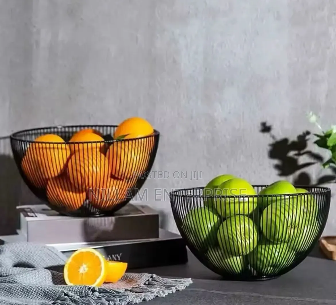 Round Decorative Fruit Basket