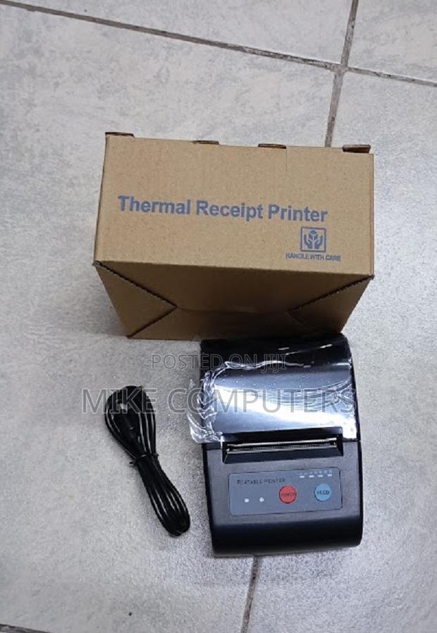P58e Mobile Thermal Receipt Printer With Rechargeable Battery