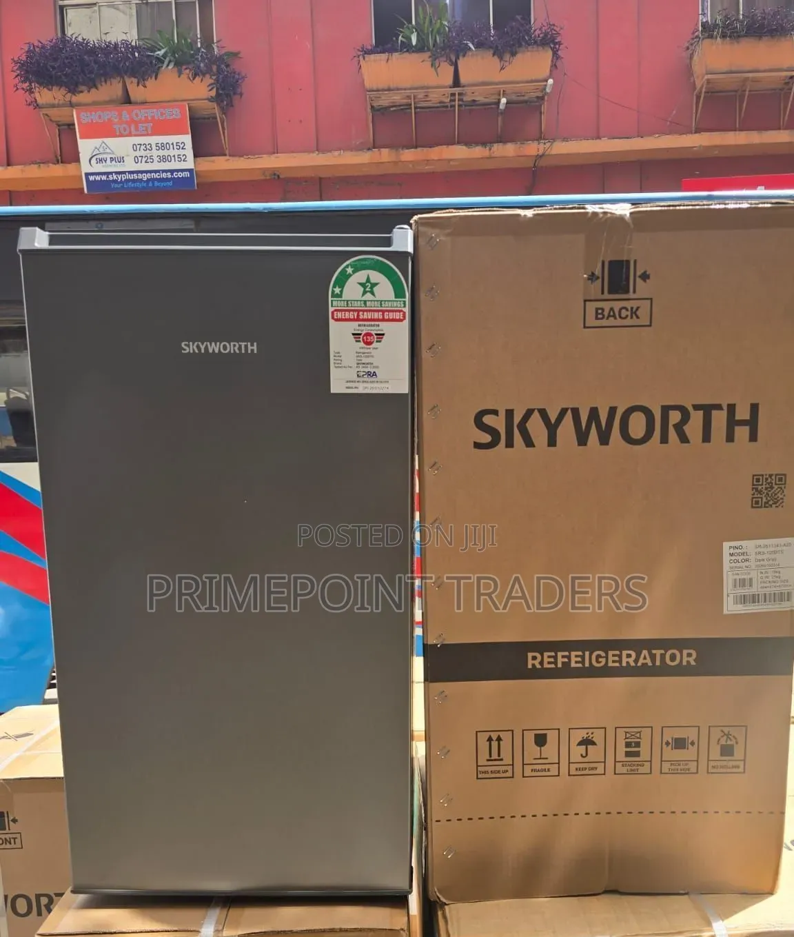 Skyworth 90L Single Door Fridge – Stylish, Practical Reliable
