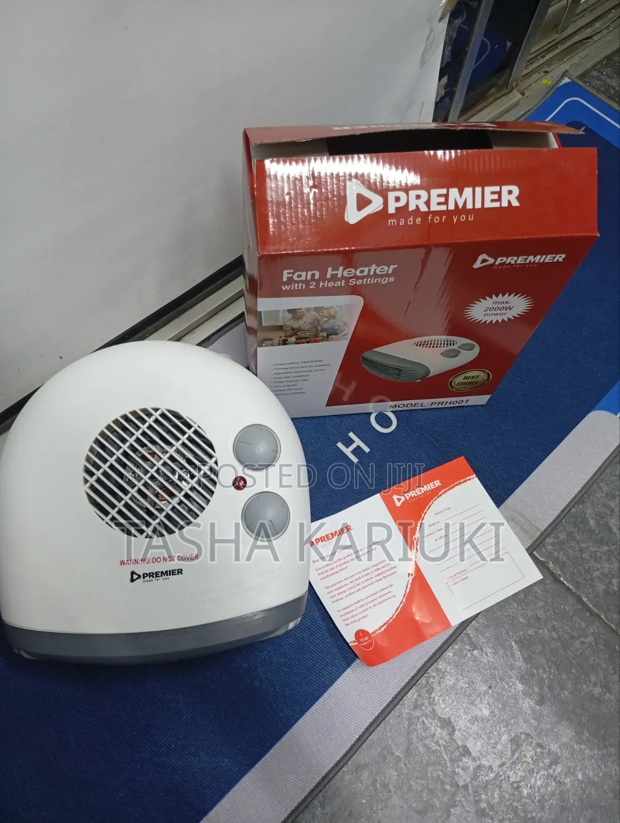 Premier Room Heater With Fan