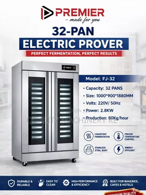Heavy-Duty 32 Pans Premier Electric Prover