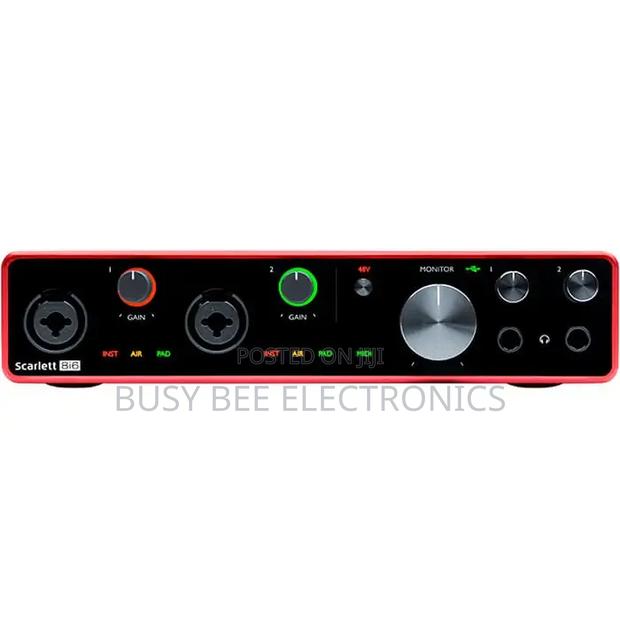 Focusrite Scarlett 8i6 8×6 USB Audio/Midi Interface