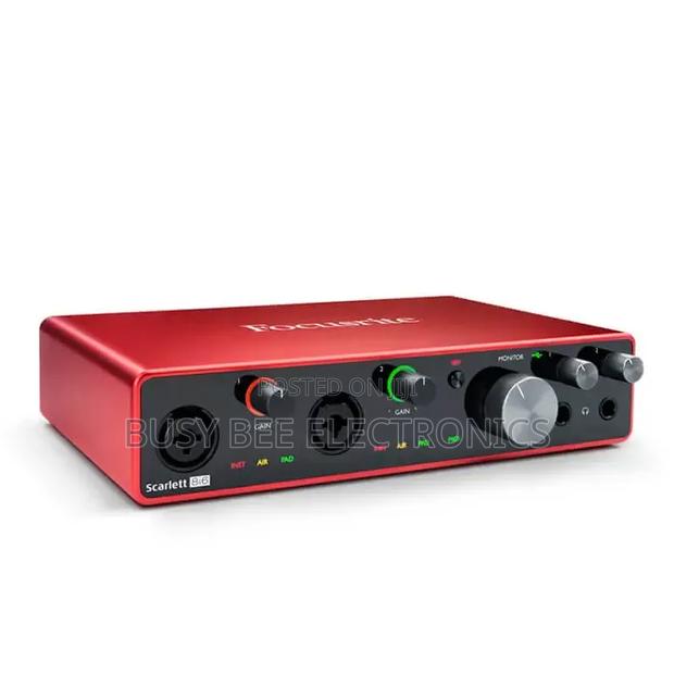 Focusrite Scarlett 8i6 8×6 USB Audio/Midi Interface - thumbnail 2