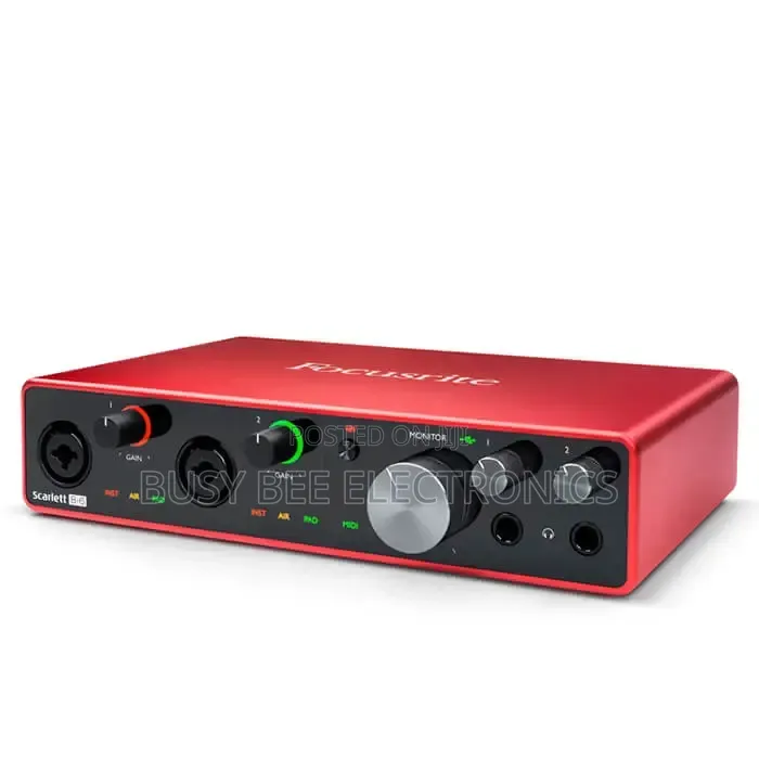 Focusrite Scarlett 8i6 8×6 USB Audio/Midi Interface