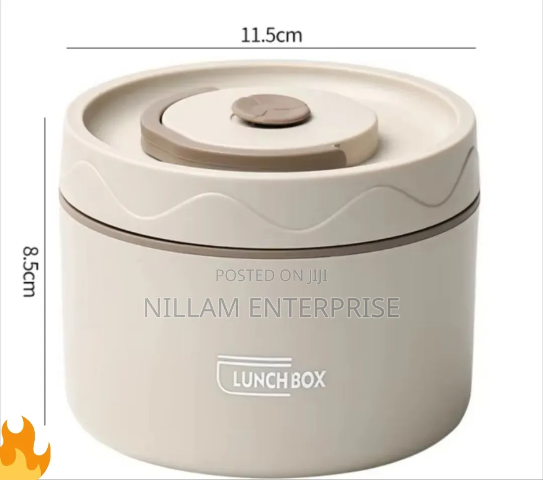 Round 550ml Bento Lunch Box,