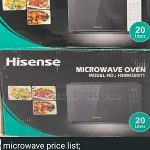 Hisense Black Microwave 20 Litres.