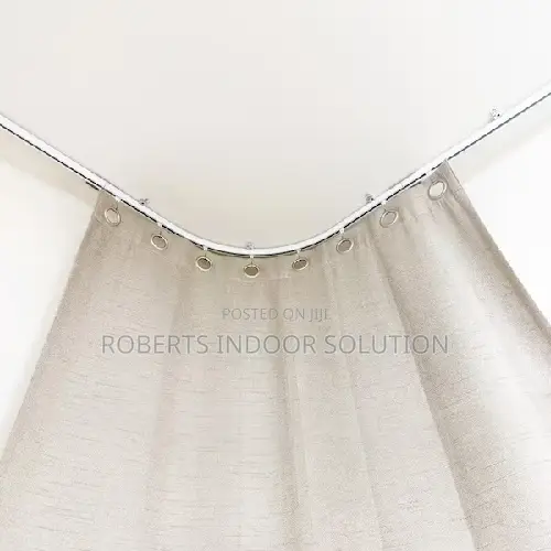 Curved and L-Shaped Curtain Rails