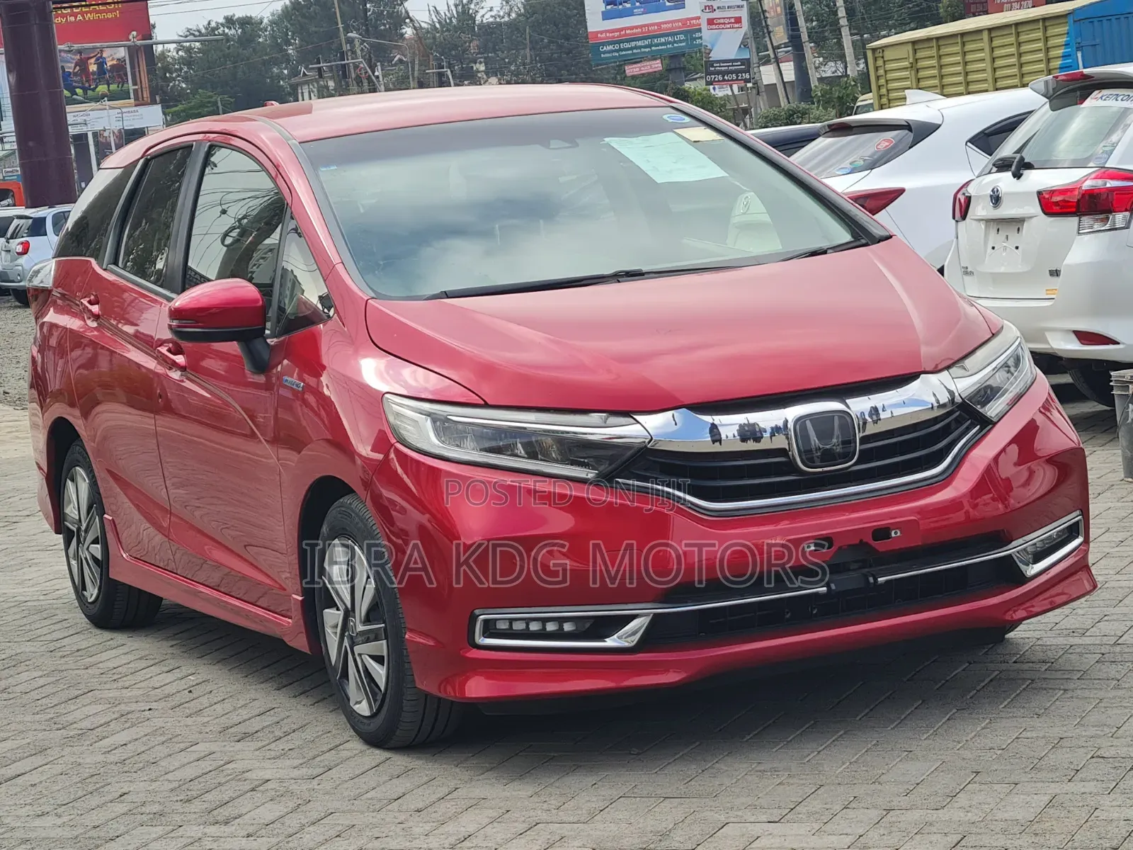 Honda Fit Shuttle 2019 Red