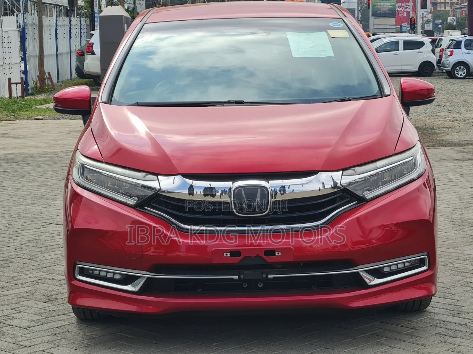 Honda Fit Shuttle 2019 Red
