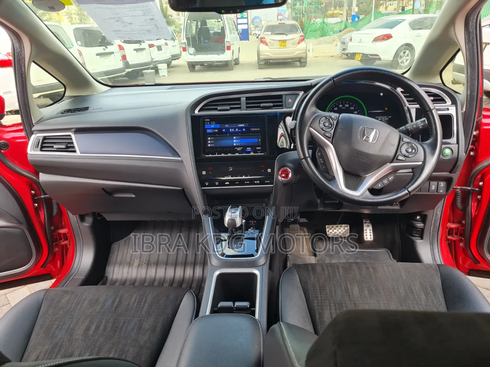 Honda Fit Shuttle 2019 Red