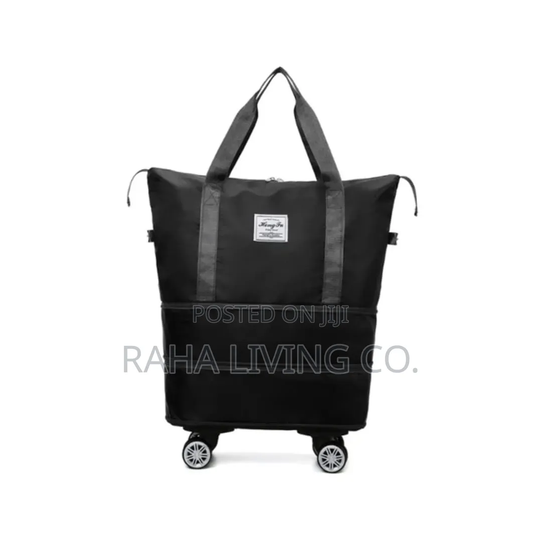 Foldable Travel Bag With Wheels | Large Capacity