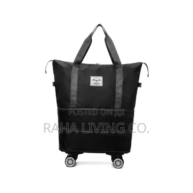 Foldable Travel Bag With Wheels | Large Capacity - thumbnail 3