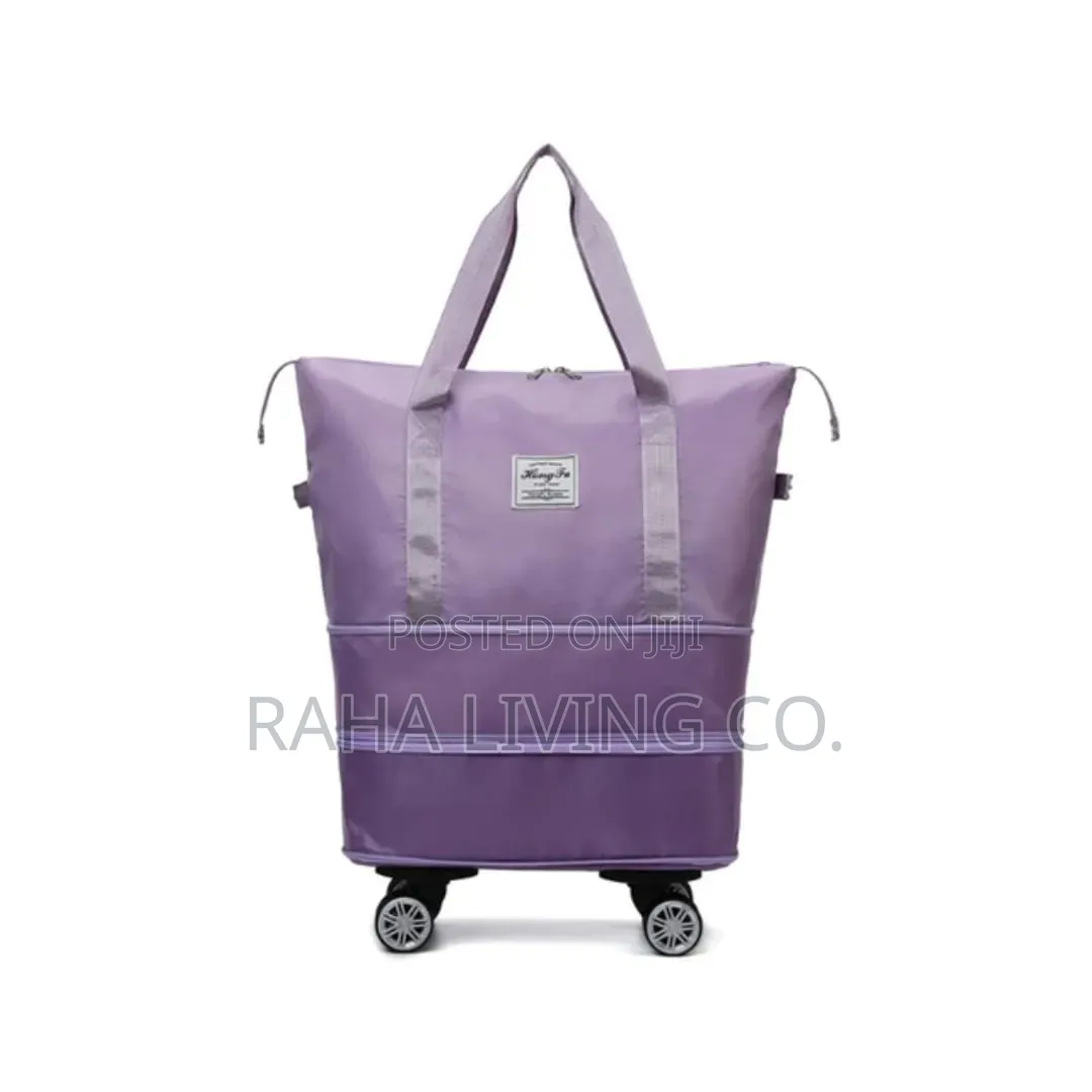 Foldable Travel Bag With Wheels | Large Capacity