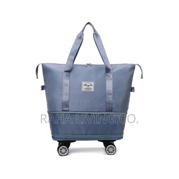 Foldable Travel Bag With Wheels | Large Capacity - thumbnail 5