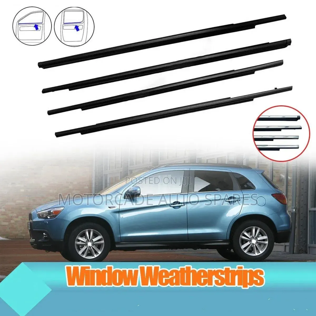 Mitsubishi RVR Weather Strips Moulding