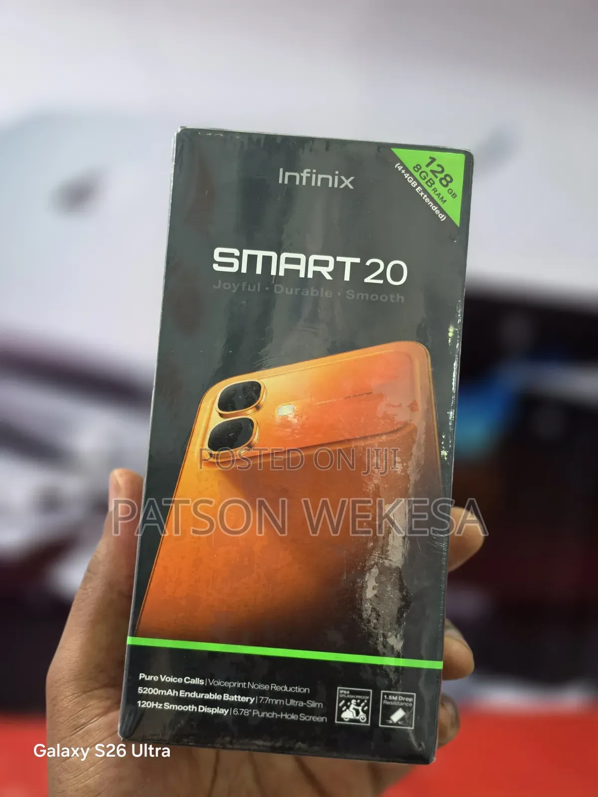 New Infinix Smart 20 128 GB Orange