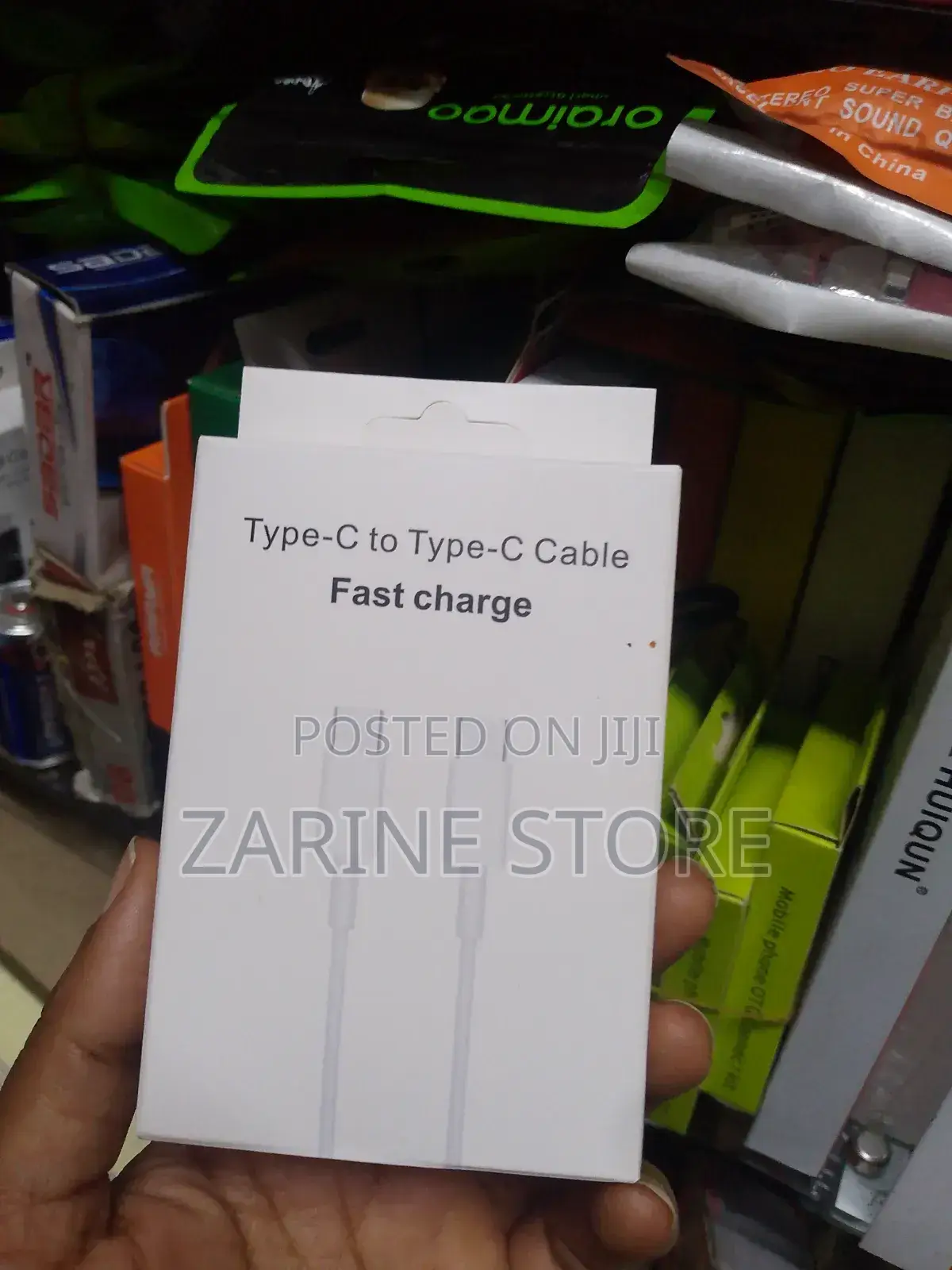 Cable 1 Metre Type C-C USB C to USB C Fast Charging Data Transfer