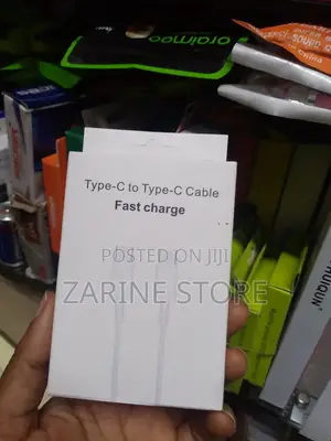 Cable 1 Metre Type C-C USB C to USB C Fast Charging Data Transfer