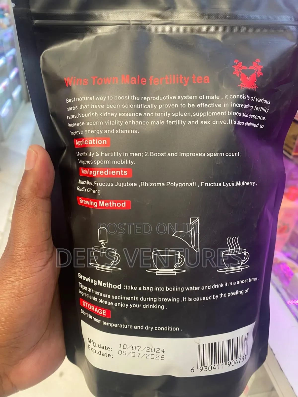 Male Fertility Tea