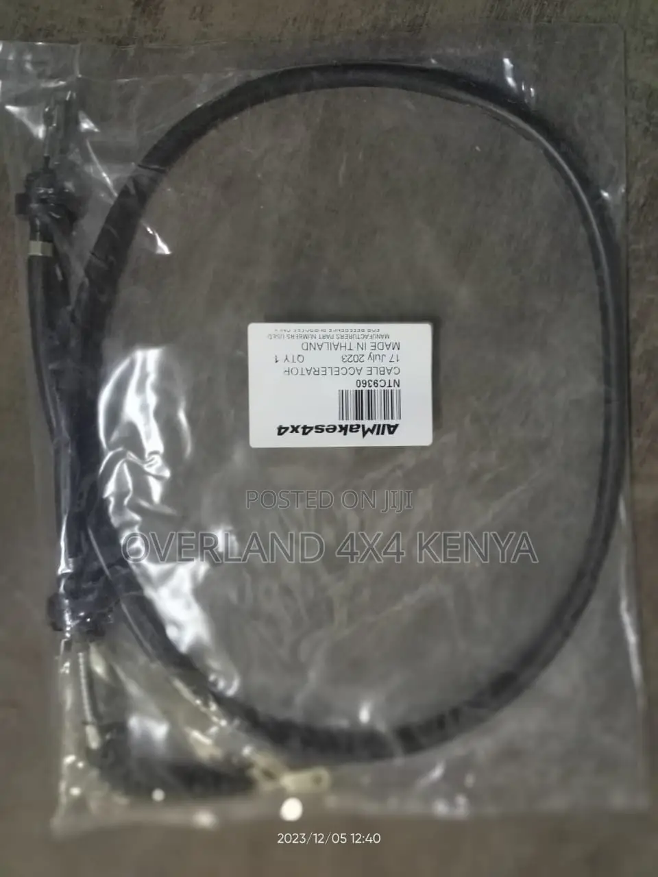 Defender Accelerator Cable -300Tdi RH