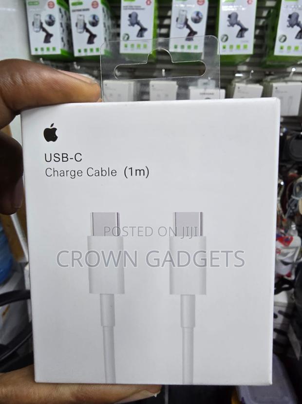 Apple 1M USB-C Charging Cable for iPhone iPad MacBook - thumbnail 2