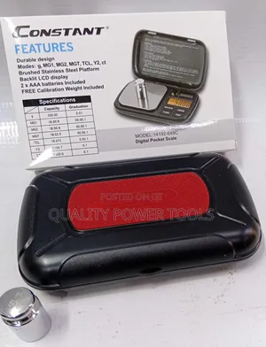 Constant Model 14192-649c Digital Pocket Scale