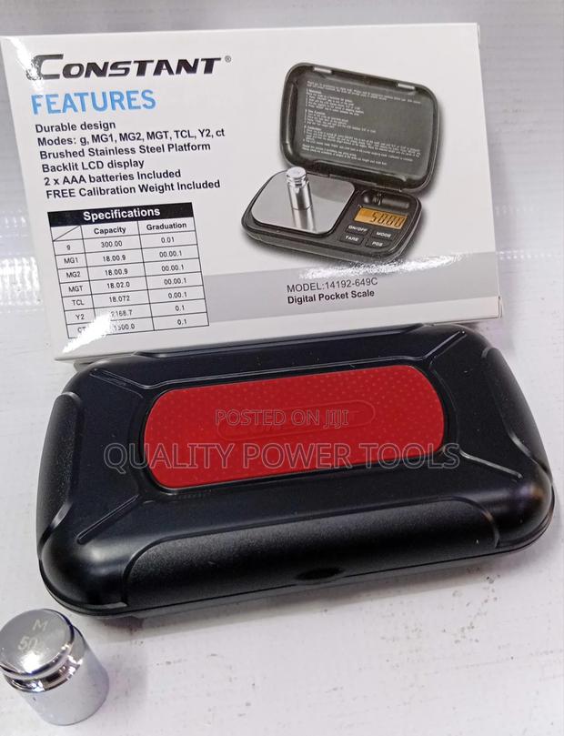 Constant Model 14192-649c Digital Pocket Scale - main view