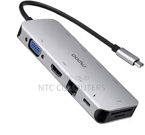 Rapoo Type C XD100C 5 In1 USBHUB With HDMI,3 USB 3.0 Ports, Type C
